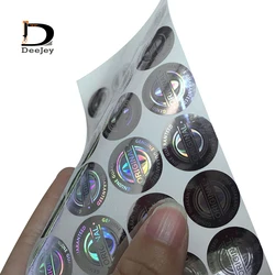 1000pcs Inventory hologram stickers 20mm round holographic sticker leaving VOID peel disposable original warranty sticker