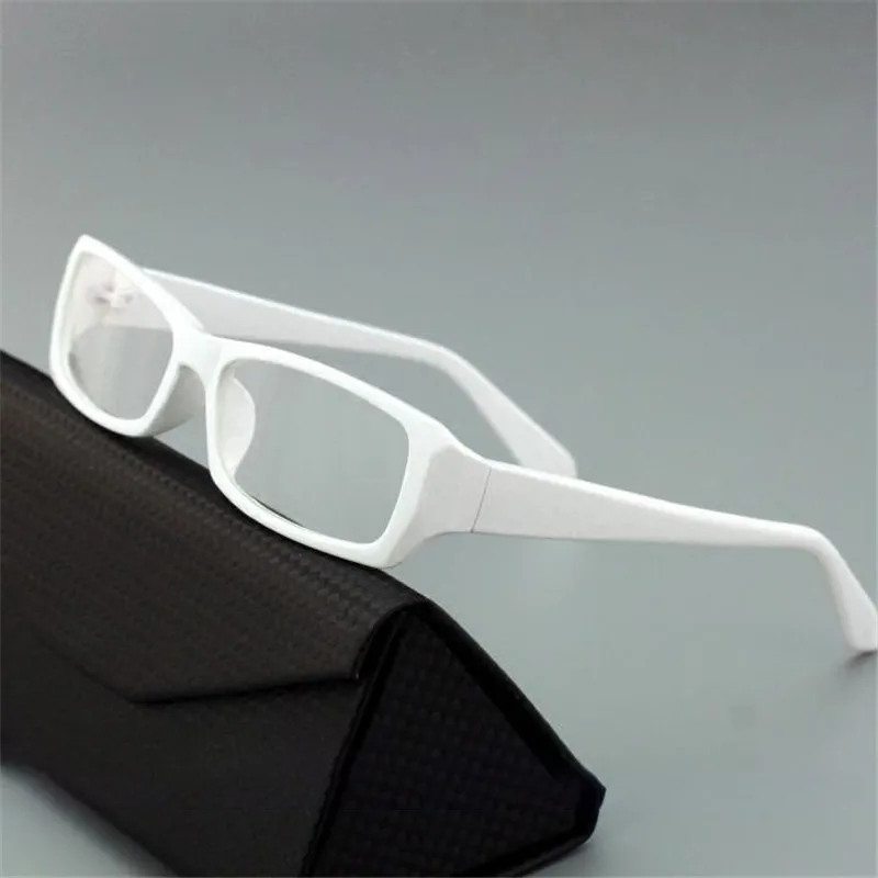 Cubojue White Myopia Glasses Women Male -100 150 200 250 300 350 400 Finished Ready Eyeglasses Frame Spectacles Black White