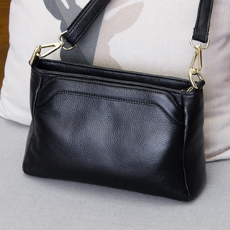 2023 New Style Genuine leather small messenger bags for woman ladies shoulder bags new handbags female cowhide shopping purse