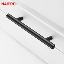 NAIERDI Cabinet Pull Diameter 10mm Stainless Steel Handles 2