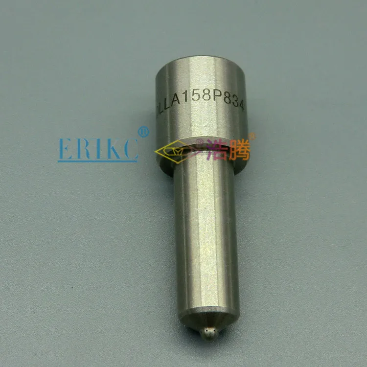 ERIKC black needle coating fuel injection nozzle DLLA158 P834 (0934008340) and common rail injector nozzle DLLA 158 P834