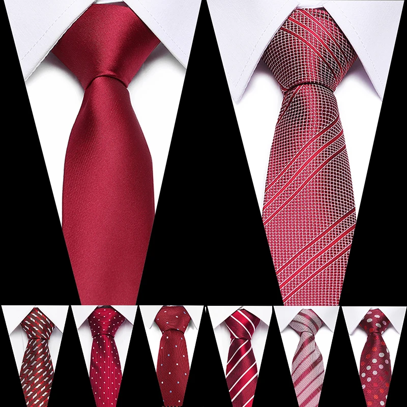 Luxury 7CM Men's Print Pattern Ties for Men's Slim Neckties Polyester Jacquard Skinny Neck Tie Wedding Narrow Ties