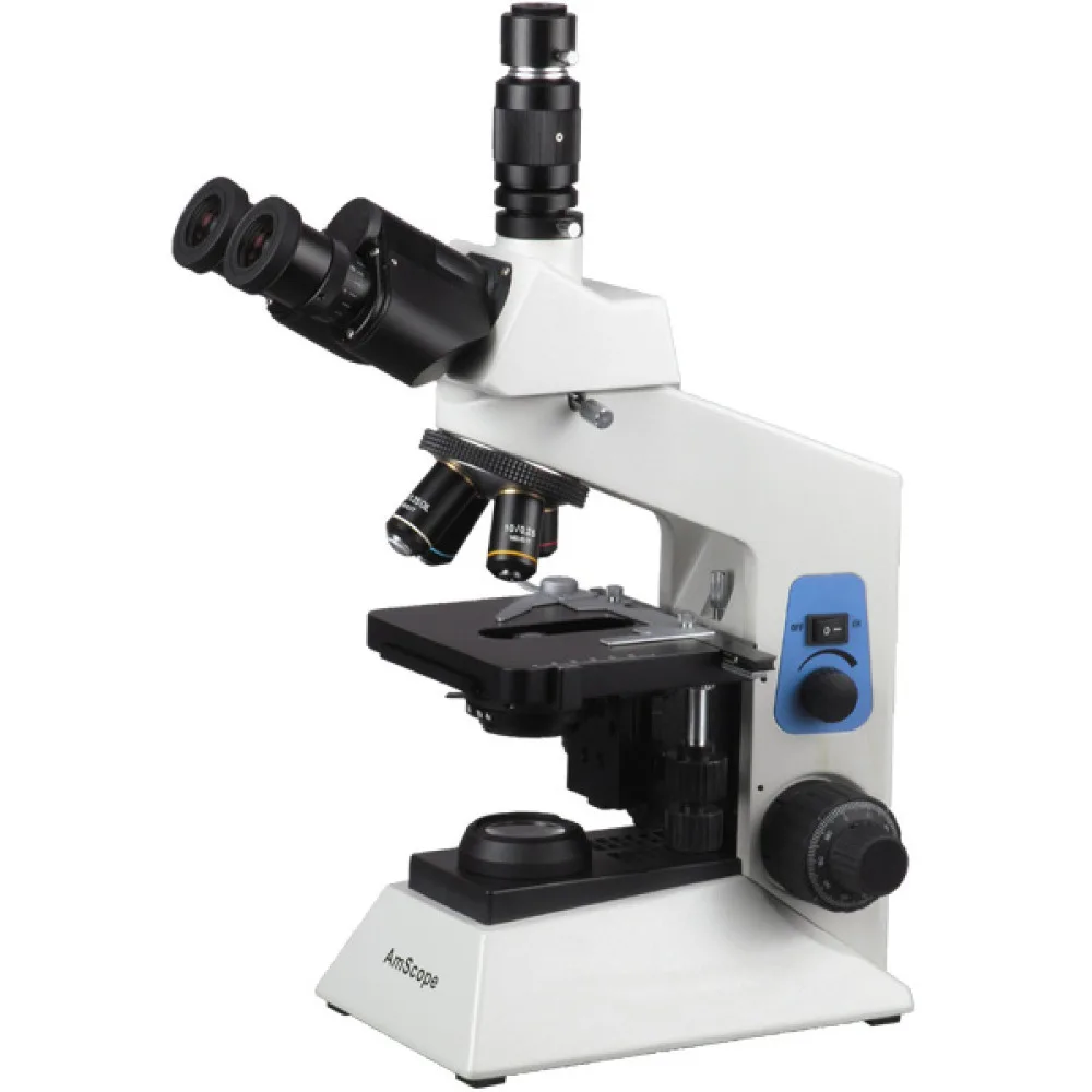 Professional Research Microscope--AmScope Supplies 1600X Professional Research Biological Compound Microscope