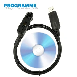 Cable de programación USB para walkie-talkie Motorola, HT750, HT1250, PRO5150, GP328, GP340, GP380, GP640, GP680, GP960, GP1280, PR860