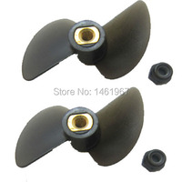 2pcs Feilun toy FT 009 RC Boat FT009 RC Rotor blade FT009-12 Tail Propeller spare parts.