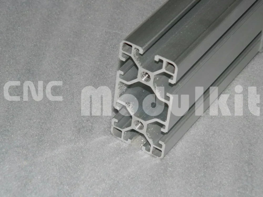 4080L Profil Aluminium untuk CNC Router Aluminium Bingkai Ekstrusi Profil Gratis Pemotongan Perangkat Peralatan Konstruksi CNC Modulkit