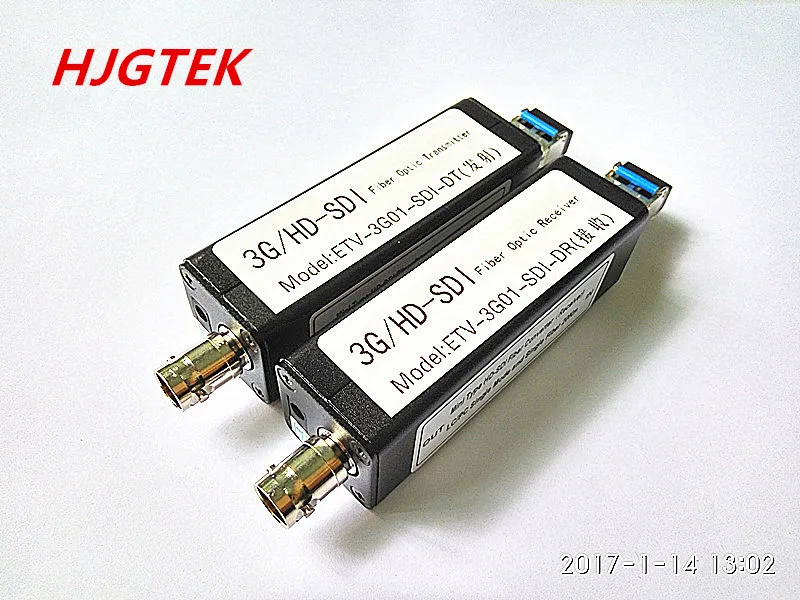 3G-SDI Optical Mini SDI Video to Fiber Transceiver 1080P @ 60HZ Single-mode LC port