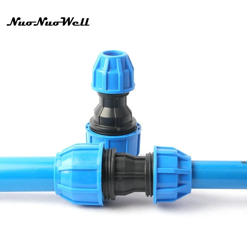 

1pc NuoNuoWell PE 40mm to 25mm 32mm Pipe Reducing Straight Quick Connector For Water Pipe Repair PPR PVC Tube Adapter Hose Joint