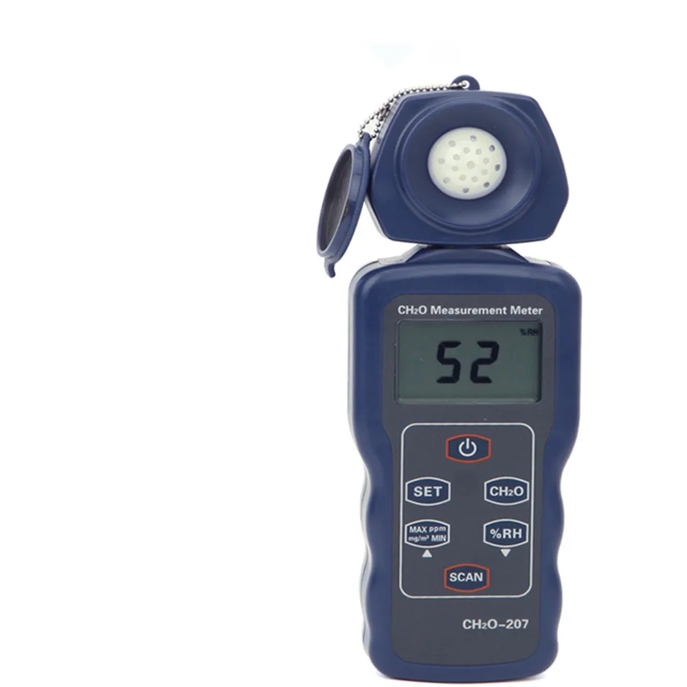 New Professional Formaldehyde CH2O Gas Detector Portable Humidity Tester SM207 High Precision Accuracy Air Quality Monitor Meter