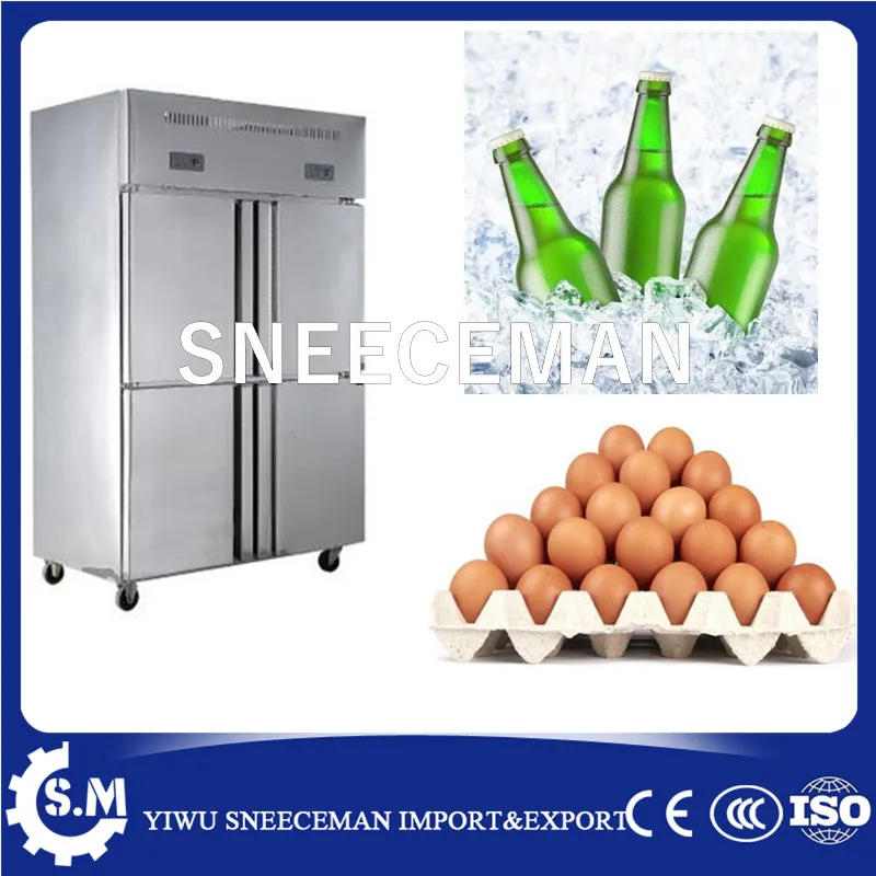 

4 door hotel restaurant kitchen upright deep freezer