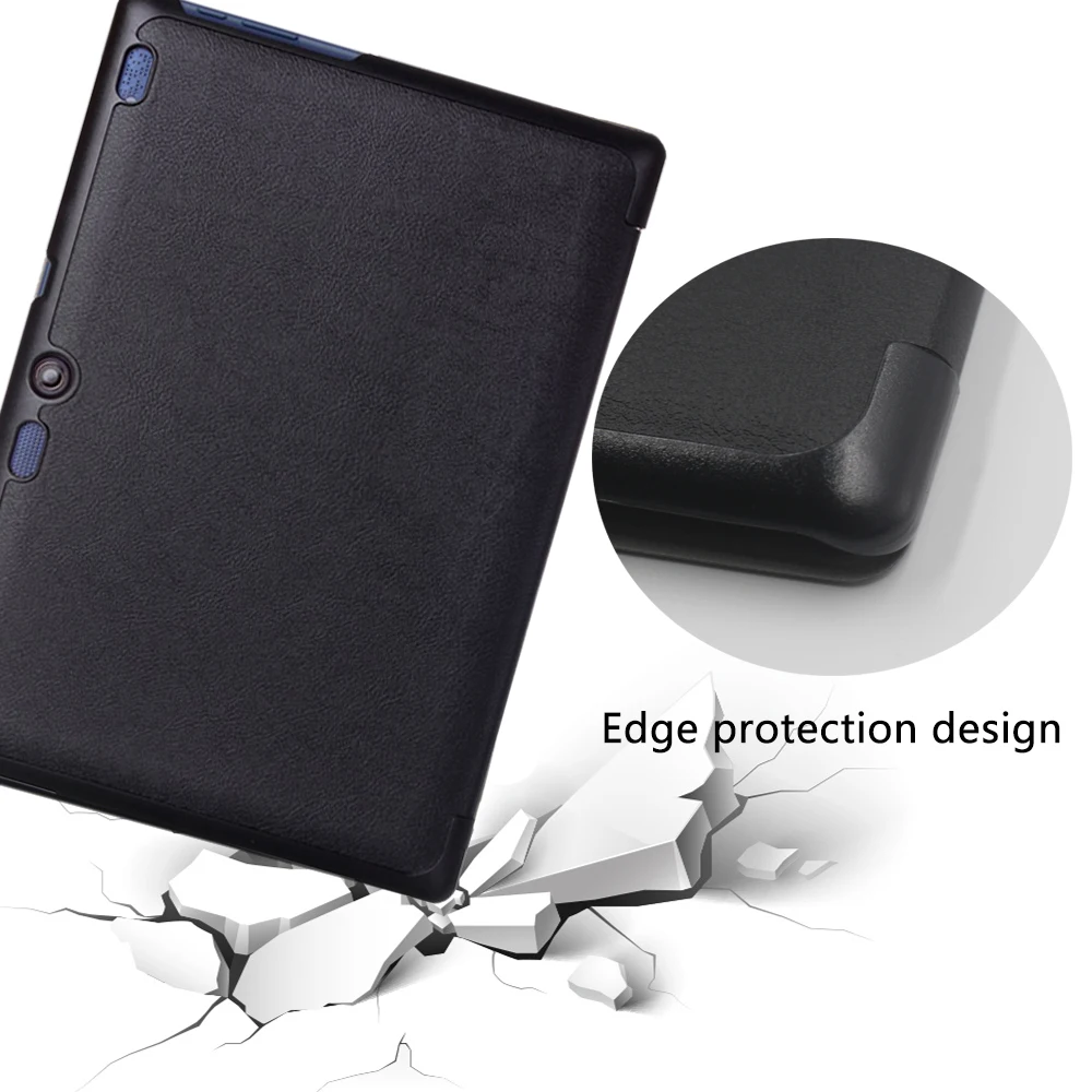 Ultra Slim Stand cover For Lenovo Tab 2 A10-30F/L A10-70F/L 10.1 inch Tablet Stand PU Leather Protective cover case