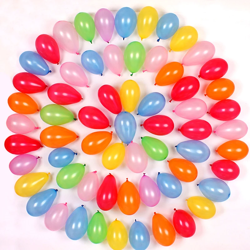 500PCS Water Bombs Colorful Water Balloons For Children Party Hot Summer Sands Beach Swimming Pool Small Balloon