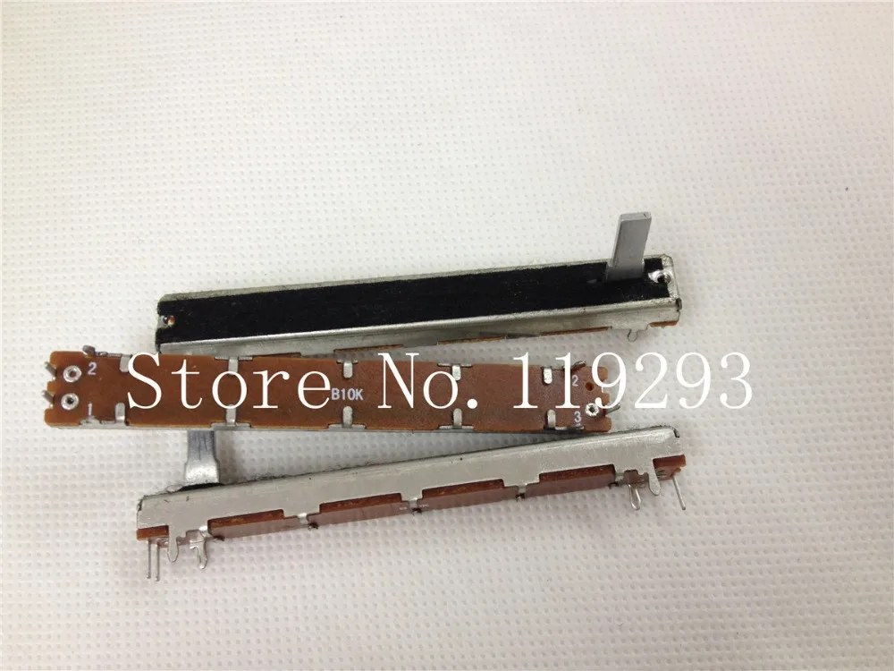 [BELLA]SL-6021N 75MM 7.5cm Single potentiometer B10K  B50K Budweiser 1200D Mono shaft length 15MM--10PCS/LOT