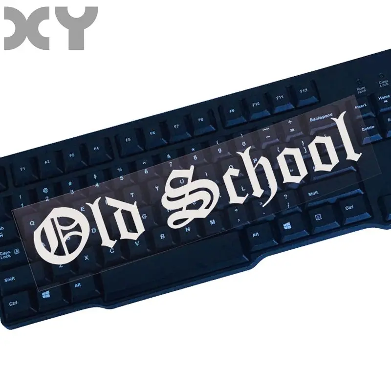 XY Car Styling Old School Reflective Car Stickers Motorcycle Vinyl Sticker Decals Reflective Type