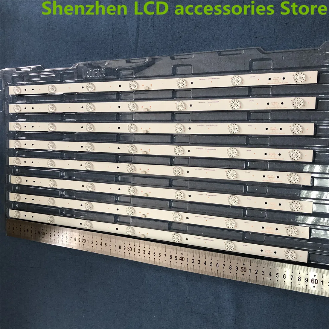 For Haier LE32B310P LE32G310G LCD backlight  CRH-F32W3030020767C    aluminium 100%new  LCD TV backlight bar  6V 