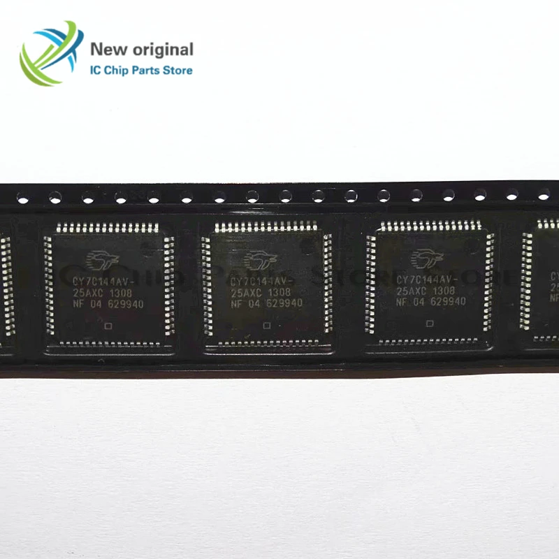 CY7C144AV-25AXC 1 piezas CY7C144AV QFP almacenamiento Original chip IC integrado en Stock