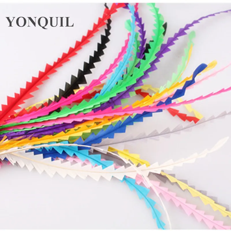 10 Colors 25-30CM Loose Coque Rooster Tail Feather Long Shaped Feathers For DIY Fascinator Hair Accessories Cocktail Hats OF1552