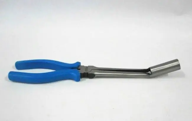 high quality chromium-vanadium steel Automobile cylinder wire crimping plier wide mouth type NO.A0162