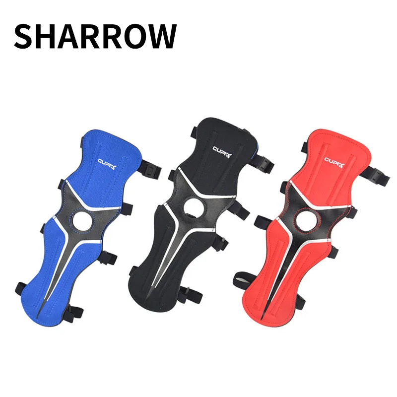 

1pc Archery Arm Guard 600D Nylon 3 Straps Adjustable Arm Guard 3 Colors Hunting Shooting