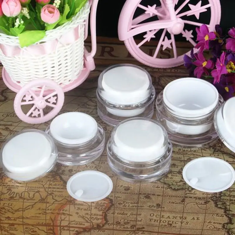 15/30/50g Travel Face Cream Lotion Cosmetic Container Creamer Packing Cosmetic Box Empty Makeup Jar Pot F20171993