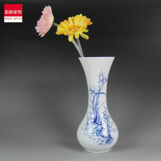 

Shipping of Jingdezhen ceramics porcelain vase is a small orchid living room decoration decoration Home Furnishing