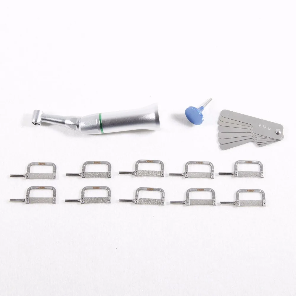 Free shipping Dental Contra Angle Handpiece 4:1 Reduction Interproximal Strips Reciprocating B