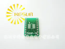 100PCS X TSSOP16 SSOP16 MSOP16 SO16 SOP16 SOIC16 turn DIP16 1.27MM / 0.65MM turn 2.54MM  IC adapter Socket / Adapter plate / PCB