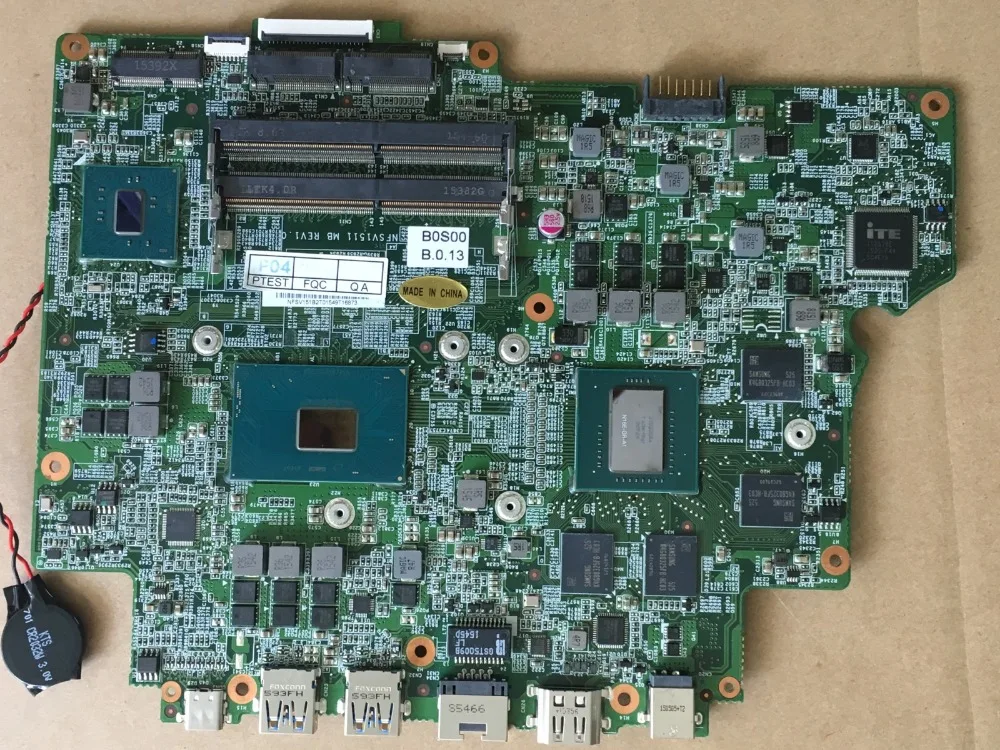 NFSV1511 f116 I5 i7  connect with motherboard full test lap connect board GLB