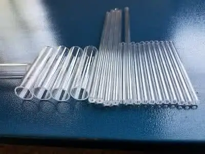 Quartz furance tube / OD*L=80*1000mm / high-temperature / high purity clear quartz tube