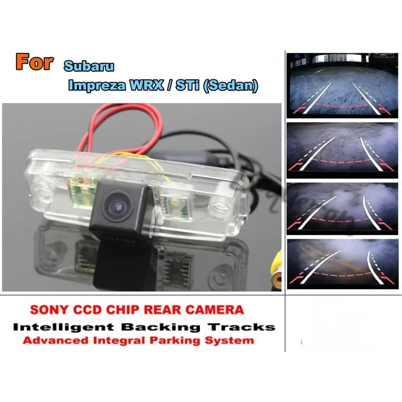 

For Subaru Impreza WRX / STi Sedan Car Intelligent Parking Tracks Camera / HD Back up Reverse Camera / Rear View Camera