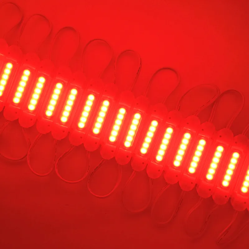 led modules lighting Waterproof 5730 3LEDs Injection molding LED Module super bright white/warm white /red/green 20pcs 12V