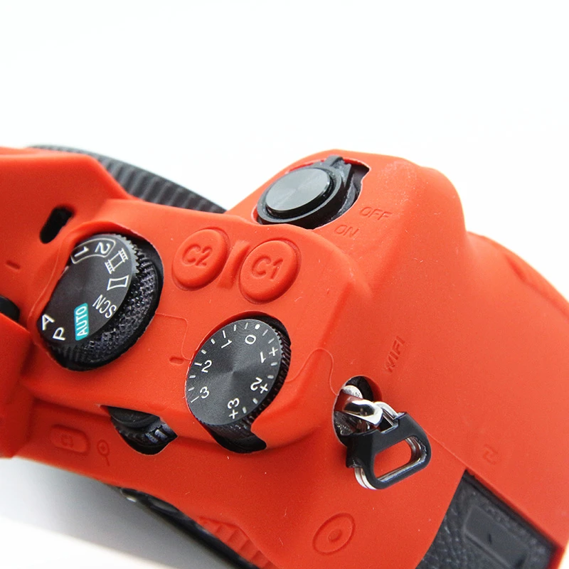 Rubber Silicon Case Body Cover Protector Soft Frame Skin for Sony A7 II A7R Mark 2 A7S Mark II ILCE-7M2 ILCE-7RM2 ILCE-7SM2 A7M2