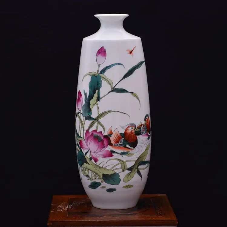 Marriott Ceramics Co. Ltd Jingdezhen Yuanyang water vase of modern Chinese Home Furnishing decoration decoration