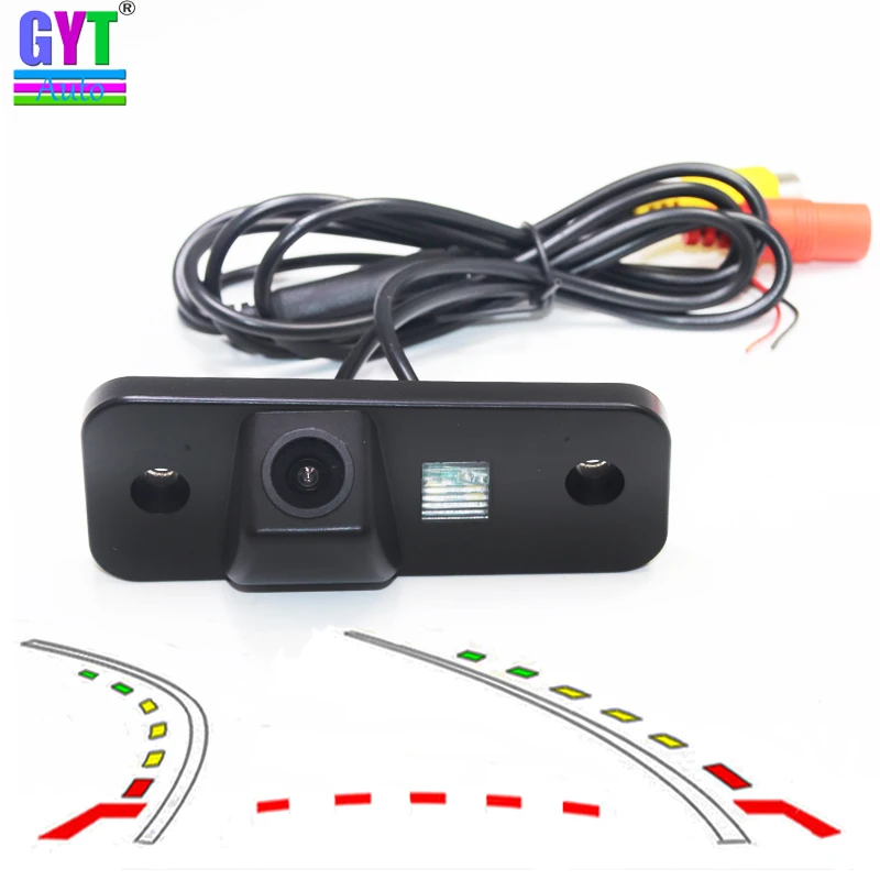 

Dynamic Trajectory Tracks Car Rear View parking Camera For HYUNDAI Azera Santa Fe IX45 reversing backup camera Auto cam