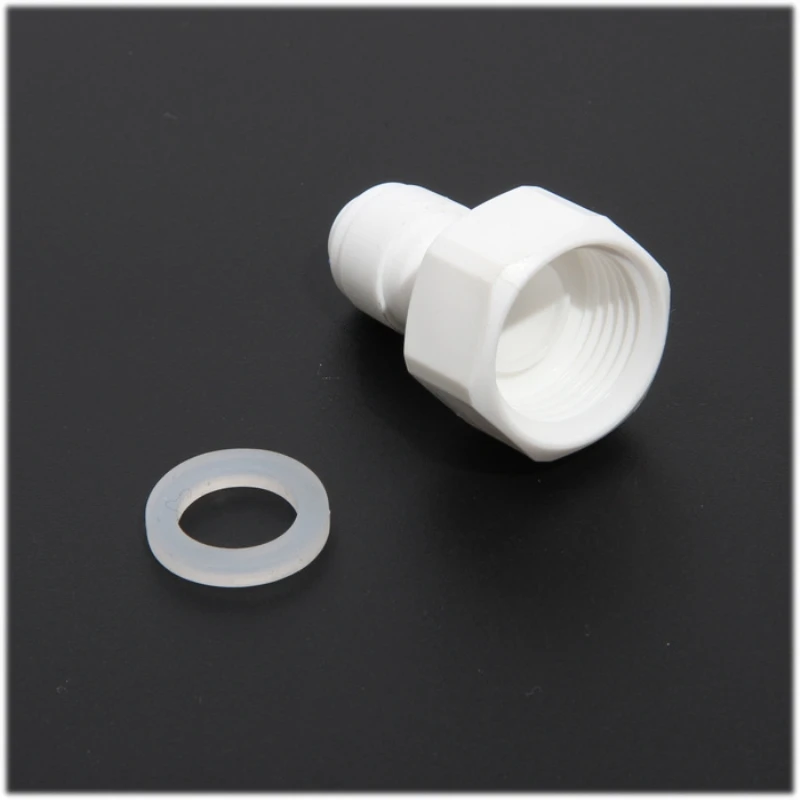 1pc Internal Tooth 1/2'' Thread To 1/4' Quick Connect Straight Pipe Fittings