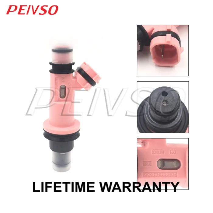 PEIVSO 8pcs 23250-50030 23209-50030 Fuel Injector For TOYOTA ASIA Crown LEXUS NA SC430 01~05 GS300/400/430 LS430 97~05 4.3L 3UZ