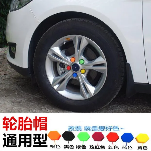 Car-Styling 20pcs Wheel Hub Nut Screw Cover For Roewe 750 950 350 550 E50 W5 E50/ Englon SC3 SC5 SC6 SC7 Panda