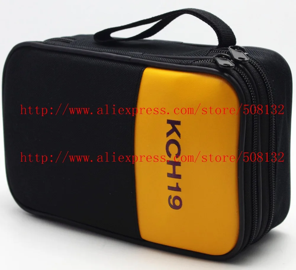 Double Layer Carrying Case Use For FLUKE 15B 17B 18B 115 116 117 175 177 179 705 707 9040 9062 51-II 52-2 53-II 54-2 77 73