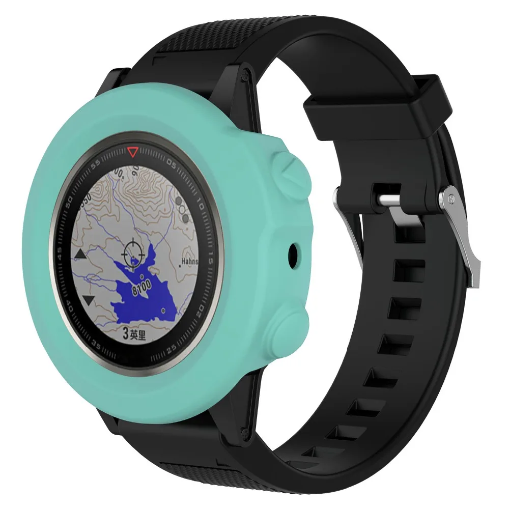 Pokrowiec silikonowy do Garmin fenix 5/5S/5X opaska na nadgarstek bransoletka Protector Shell do Garmin Fenix 5x 5s 5 inteligentny zegarek ochronny