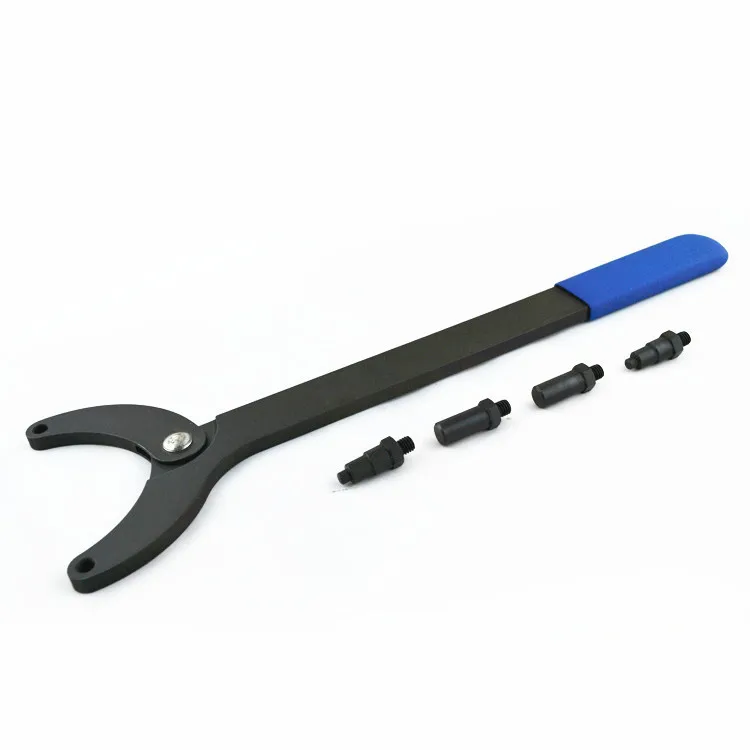 

Timing Belt Change Tool Against Timing Pulley Holder Tool VW Golf VAG 3036 T10172