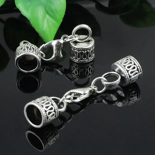 10 sets/partij Mode Zinklegering Cord End Caps Fit 7mm Cord Caps voor Ketting Armband Connectors Sluiting, DIY Accessoires K04735