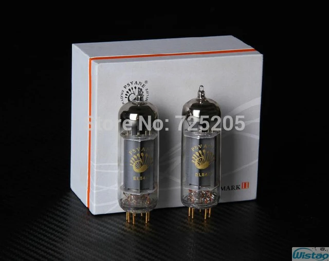 PSVANE Tubo de Amplificação de Vácuo EL84-T Emparelhado Originais de Fábrica New segundo GenerationHigh Confiabilidade Precisos
