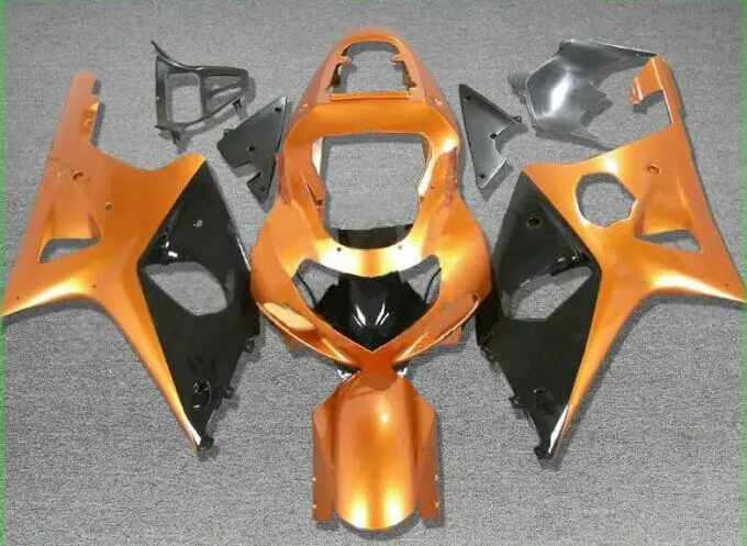 GSX R1000 2000 2002 K2 01 2001 Orange black GSXR 1000 K2 00-02 GSXR-1000 GSXR1000 00 02 Fairing Black for Suzuki-Hey