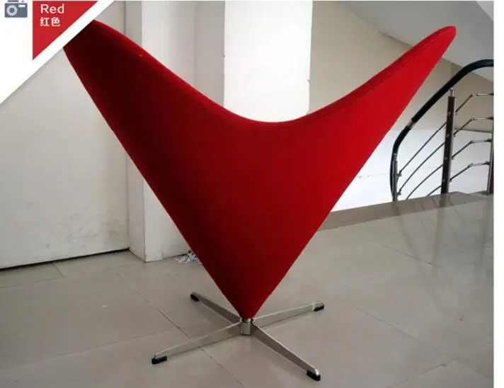 office chair. Heart chair butterfly chair modern leisure chair. .