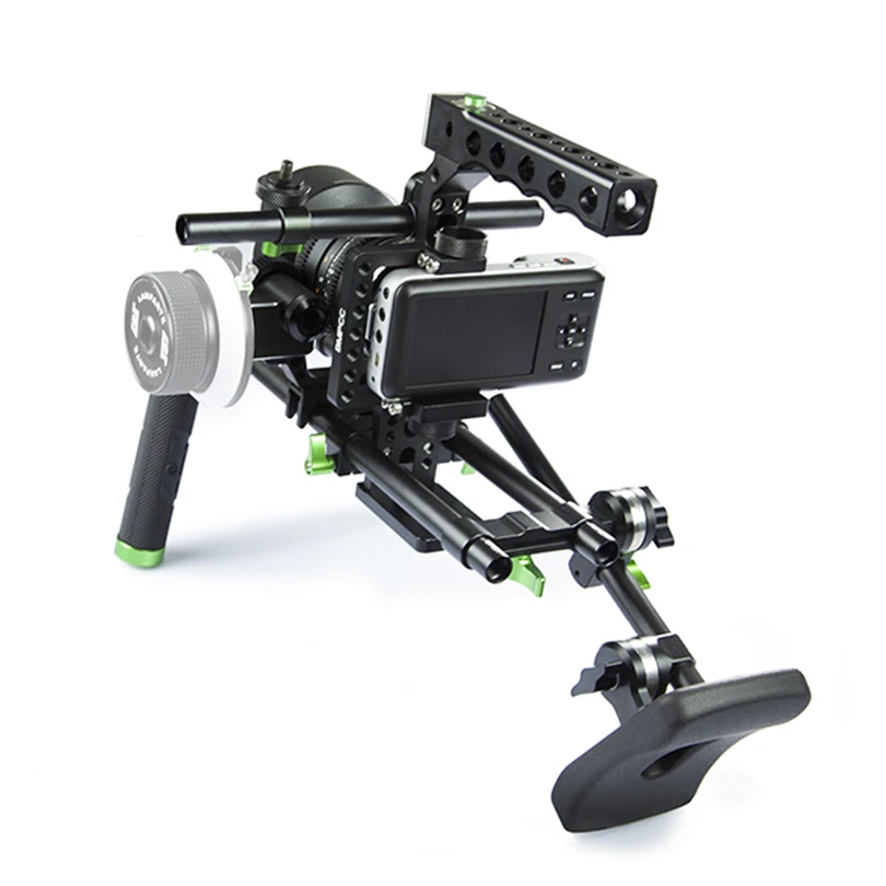 Lanparte Pocket Cinema Camera Rig Kit for Blackmagic with Chest Pad Support