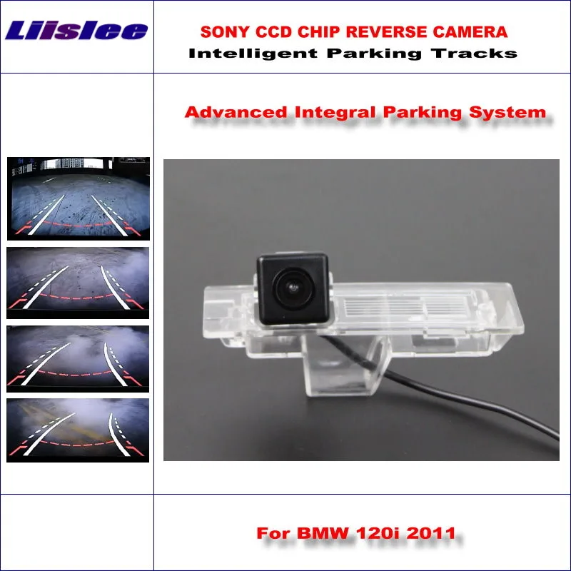 

Car Rear View Camera For BMW 120i 2011 Intelligent Parking Tracks Reverse Backup NTSC PAL HD CCD Night Vision Auto Accessories