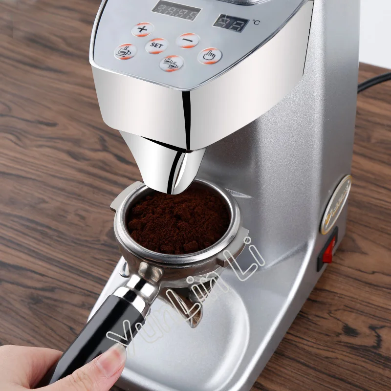 Penggiling Kopi Komersial Mesin Penggiling Kuantitatif Italia Listrik Rumah Tangga Pembuat Kopi Bubuk Profesional