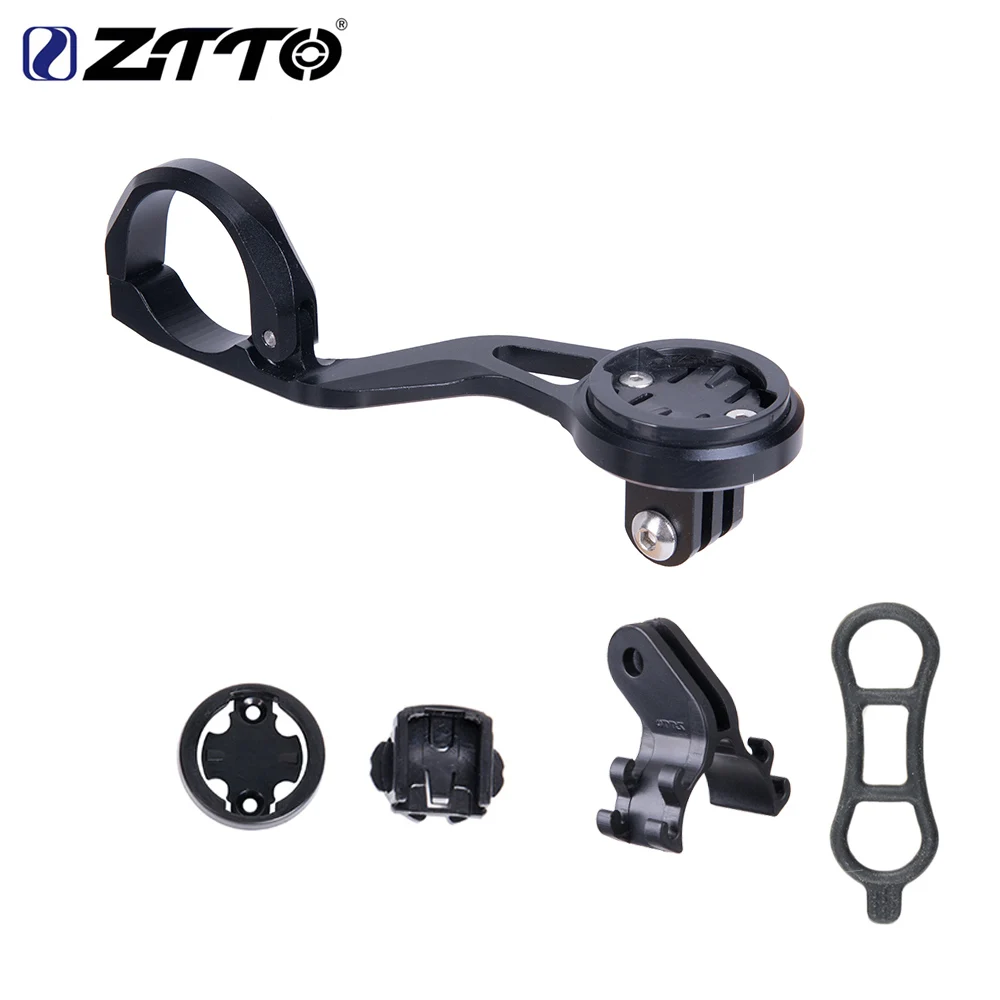 ZTTO Fahrrad-Out-Front-Aluminium-Computerhalterung GPS-Halterung Taschenlampenständer Robuster Kameraständer für Rennräder 25,4 31,8mm – Detail 3