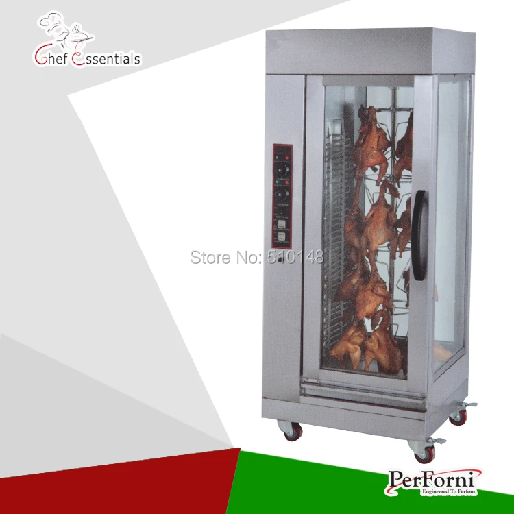 

PKJG-EB206 Electric Chicken Rotisserie Vertical rotary stainless steel chicken roaster