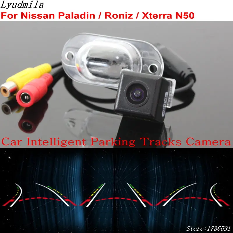 

Lyudmila Car Intelligent Parking Tracks Camera FOR Nissan Paladin / Roniz / Xterra N50 Car Back up Reverse Rear View Camera